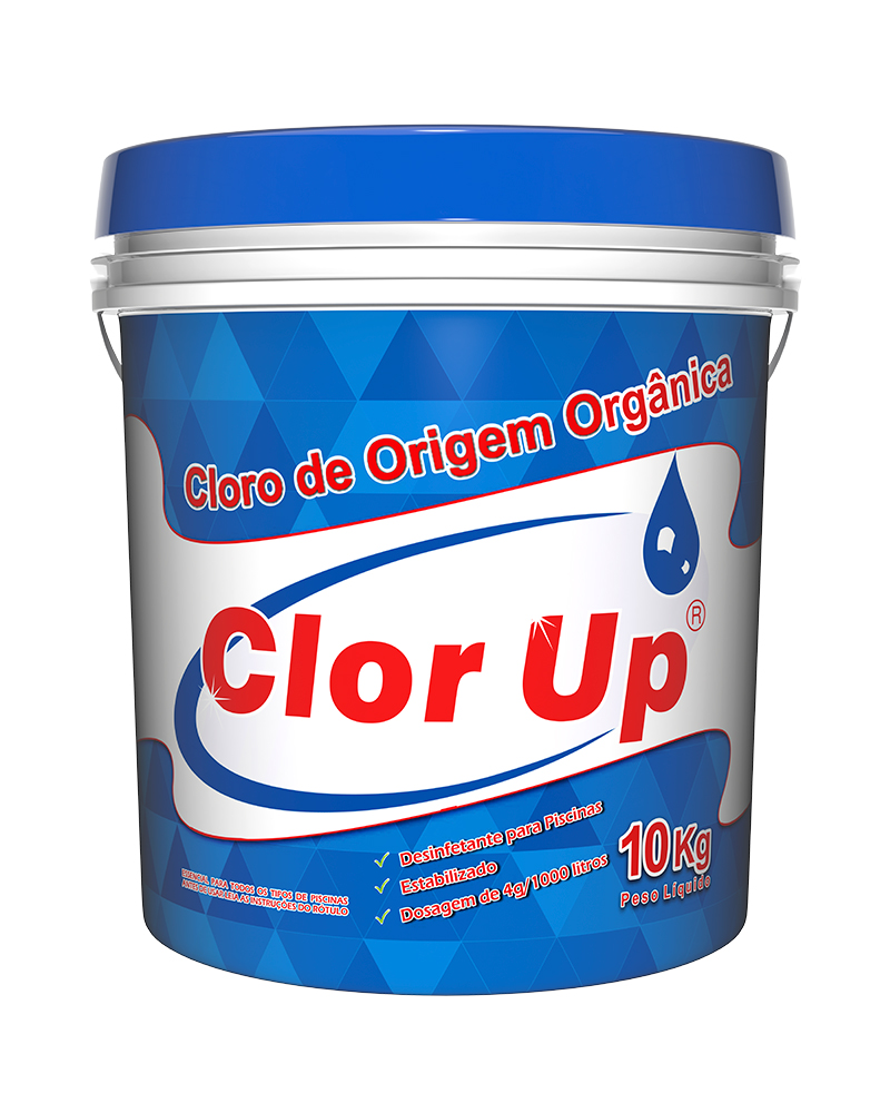 cloro organico clor up 10kg tradicional