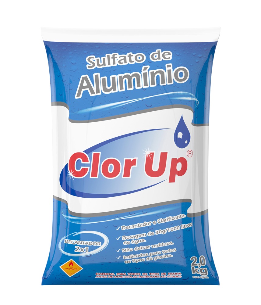 sulfato de aluminio clor up 2kg