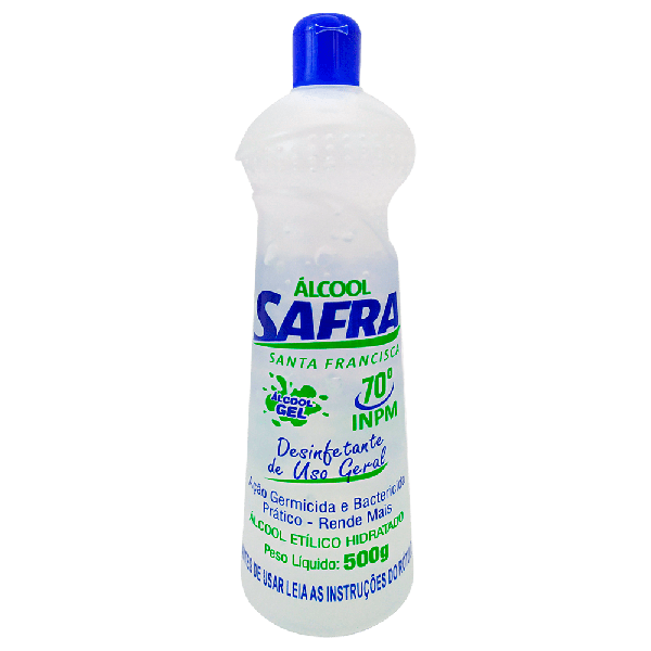 alcool safra 500g gel 70