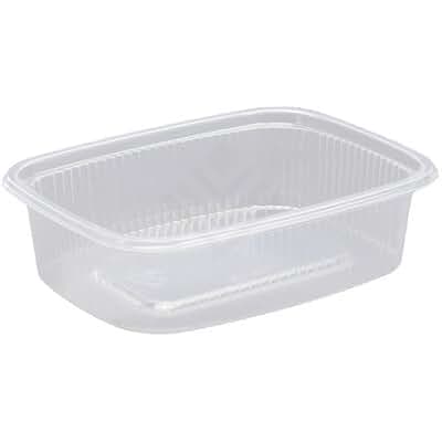 bandeja rioplastic natural 1200ml lisa 12un