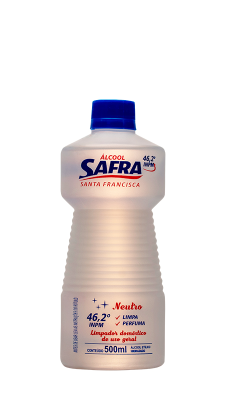 alcool safra 500ml 46º