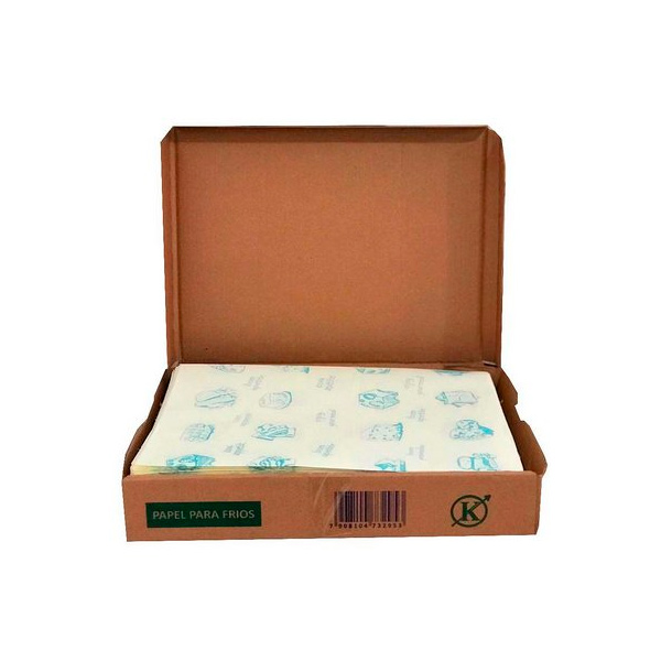 papel acoplado p/frios 30x38 kambe 1kg