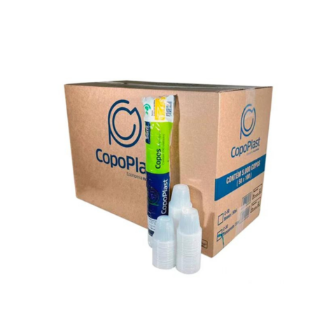 copo desc totalplast transp 50ml 100un