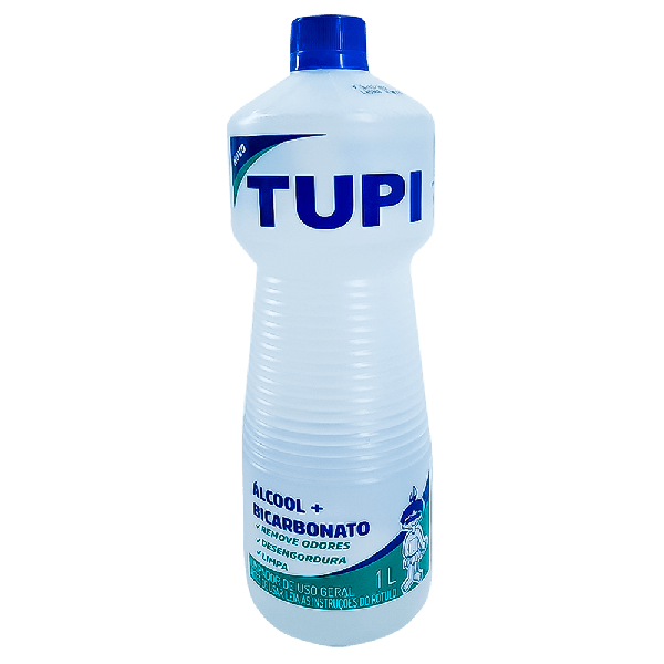 alcool tupi 1l c/ bicarbonato