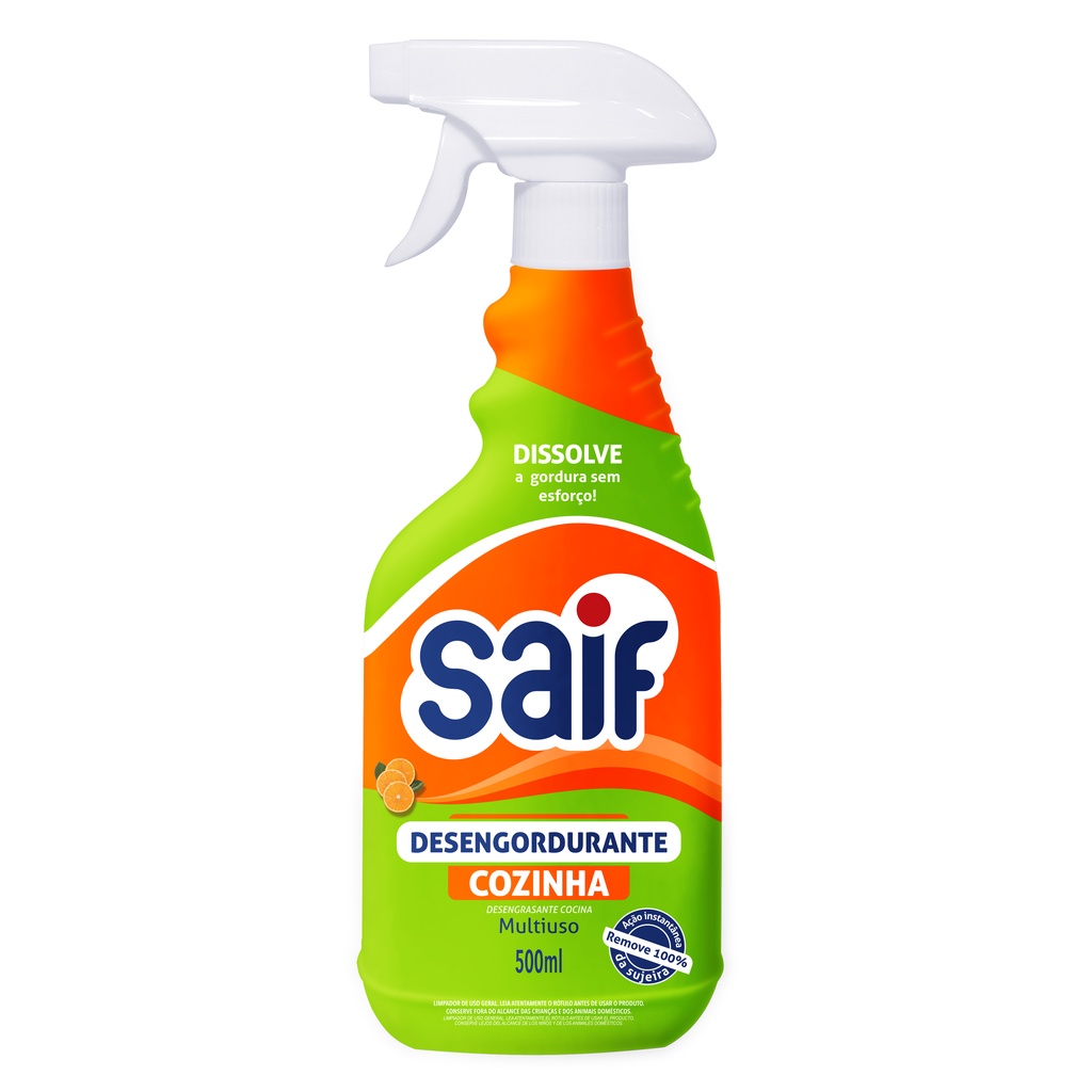 desengordurante saif 500ml multiuso