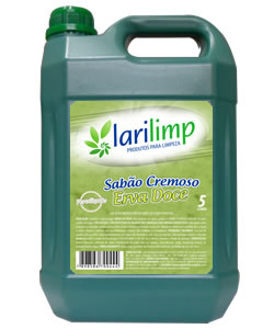 sabao cremoso larilimp 5lt erva doce