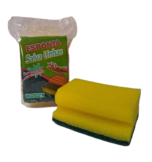 esponja salva unhas esponflora