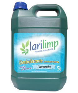 desinfetante larilimp 5lt lavanda